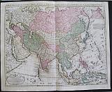 Asia Accurate in Imperia , Regna Staus & Populos Divisia, ad Usum Ludovici XV Galliarum Regis.